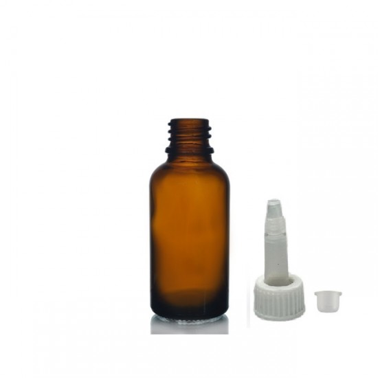 20ml kahverengi Şişe Üstten Damlalıklı
