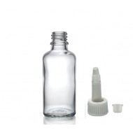 30ml Şeffaf Şişe Üstten Damlalıklı