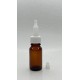 10 ml Kahverengi (Amber) Cam Şişe Üstten Damlalıklı (Minare) Kapaklı