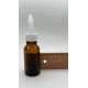 20 ml Kahverengi (Amber) Cam Şişe Üstten Damlalıklı (Minare) Kapaklı