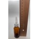 20 ml Kahverengi (Amber) Cam Şişe Üstten Damlalıklı (Minare) Kapaklı