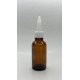 30 ml Kahverengi (Amber) Cam Şişe Üstten Damlalıklı (Minare) Kapaklı