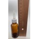 30 ml Kahverengi (Amber) Cam Şişe Üstten Damlalıklı (Minare) Kapaklı