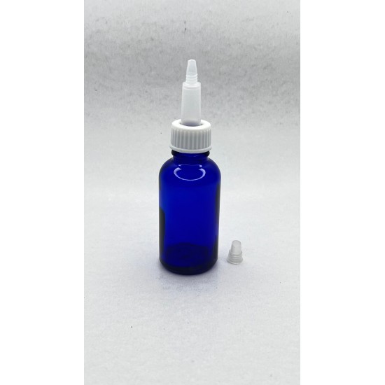 30ml Mavi Şişe Üstten Damlalıklı