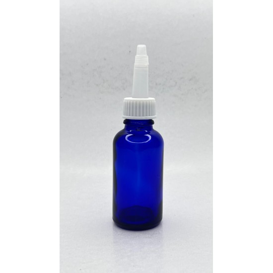 30ml Mavi Şişe Üstten Damlalıklı