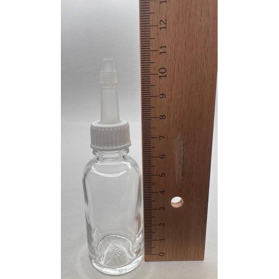 30ml Şeffaf Şişe Üstten Damlalıklı