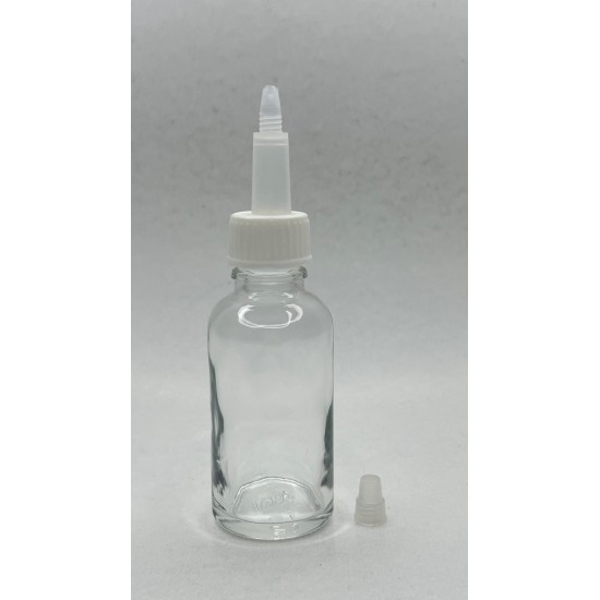 30ml Şeffaf Şişe Üstten Damlalıklı
