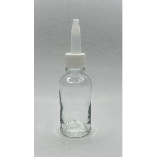 30ml Şeffaf Şişe Üstten Damlalıklı