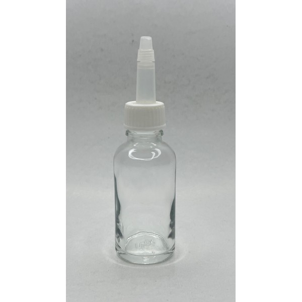 30ml Şeffaf Şişe Üstten Damlalıklı