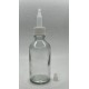 50 ml Şeffaf Cam Şişe Üstten Damlalıklı (Minare) Kapaklı