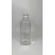1000 ml (1 Litre) Şeffaf PET Detox Suyu Şişesi 38 mm Beyaz Kapaklı