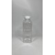 500 ml Şeffaf PET Detox Suyu ve İçecek Şişesi 38 mm Ağız Beyaz Kapaklı