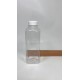 500 ml Şeffaf PET Detox Suyu ve İçecek Şişesi 38 mm Ağız Beyaz Kapaklı