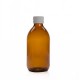 500 ml Kahverengi (Amber) Ecza Şişesi Kilitli Silikon Contalı Kapaklı