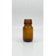 20 ml Kahverengi (Amber) Ecza Şişesi Kilitli Silikon Contalı Kapaklı