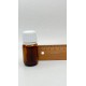 20 ml Kahverengi (Amber) Ecza Şişesi Kilitli Silikon Contalı Kapaklı