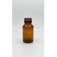 30 ml Kahverengi (Amber) Ecza Şişesi Kilitli Silikon Contalı Kapaklı