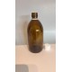 500 ml Kahverengi (Amber) Ecza Şişesi Kilitli Silikon Contalı Kapaklı