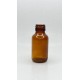 50 ml Kahverengi (Amber) Ecza Şişesi Kilitli Silikon Contalı Kapaklı