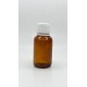 50 ml Kahverengi (Amber) Ecza Şişesi Kilitli Silikon Contalı Kapaklı