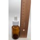 30 ml Kahverengi (Amber) Ecza Şişesi LDK (Lastikli Dereceli Damlalıklı Kapaklı)