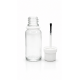 20ml Şeffaf Şişe Fırça Kapaklı