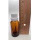 20 ml Kahverengi (Amber) Cam Şişe Siyah Fırçalı Kapaklı