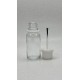 20ml Şeffaf Şişe Fırça Kapaklı