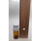 5 ml Kahverengi (Amber) Cam Şişe Beyaz Fırçalı Kapaklı
