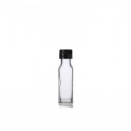 100 ml Şeffaf Maraska Cam Zeytinyağı Şişesi 24 Ağız Kapaklı