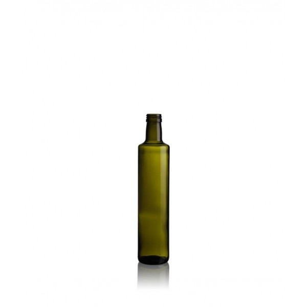 100 ml Yeşil Dorika Cam Zeytinyağı Şişesi 31mm Ağız Kapaklı