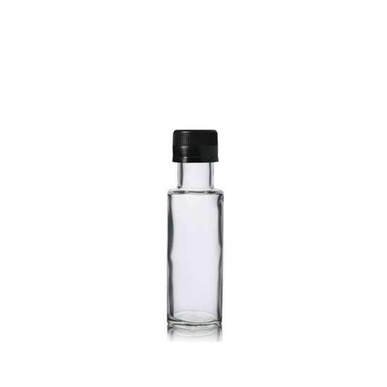 100ml Şeffaf Cam Zeytin Yağı Şişesi Dorika