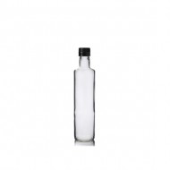 750 ml Şeffaf Maraska Cam Zeytinyağı Şişesi 31 Ağız Kapaklı