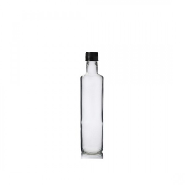 750 ml Şeffaf Maraska Cam Zeytinyağı Şişesi 31 Ağız Kapaklı