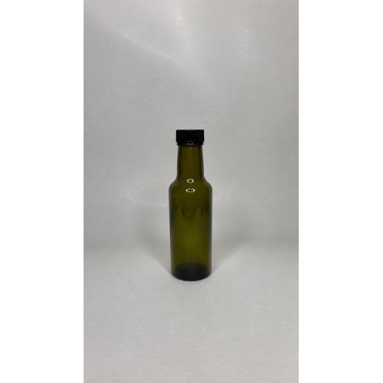 100 ml Yeşil Dorika Cam Zeytinyağı Şişesi 31mm Ağız Kapaklı