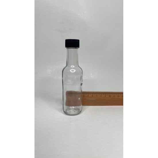 100 ml Şeffaf Dorika Cam Zeytinyağı Şişesi 31mm Ağız Kapaklı
