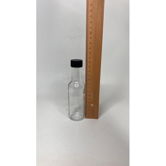100 ml Şeffaf Dorika Cam Zeytinyağı Şişesi 31mm Ağız Kapaklı