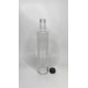 500 ml Şeffaf Dorika Cam Zeytinyağı Şişesi 31mm Ağız Kapaklı