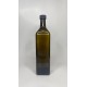 1000 ml (1 Litre) Yeşil Maraska Cam Zeytinyağı Şişesi 31 Ağız Kapaklı
