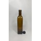 250 ml Yeşil Maraska Cam Zeytinyağı Şişesi 31 Ağız Kapaklı