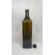 750 ml Yeşil Maraska Cam Zeytinyağı Şişesi 31 Ağız Kapaklı