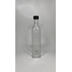 500 ml Şeffaf Maraska Cam Zeytinyağı Şişesi 31 Ağız Kapaklı
