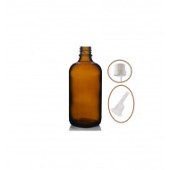 100ml kahverengi Şişe içten damlalıklı Beyaz Renk