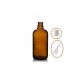 100ml kahverengi Şişe içten damlalıklı Beyaz Renk