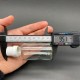50 ml Şeffaf Cam İçten Damlalıklı Şişe Beyaz Kapak
