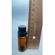 10 ml Kahverengi İçten Damlalıklı Cam Şişe Siyah Kapak