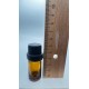5 ml Kahverengi İçten Damlalıklı Cam Şişe Siyah Kapak