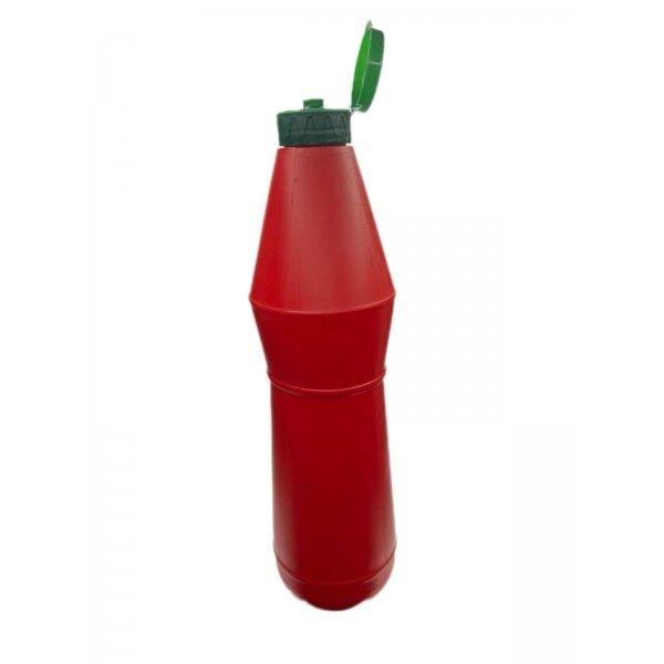 750 ml Kırmızı PET Ketçap Şişesi, Sos Şişesi