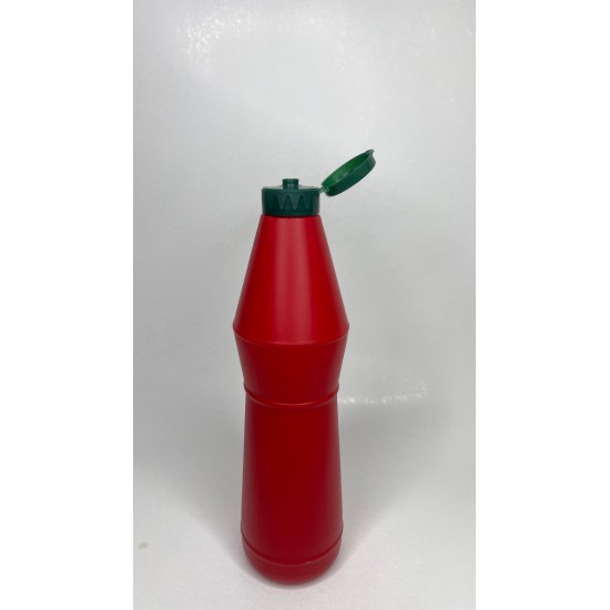 750 ml Kırmızı PET Ketçap Şişesi, Sos Şişesi
