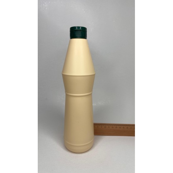 750 ml Beyaz PET Mayonez Şişesi,Sos Şişesi